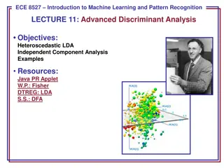 Advanced Discriminant Analysis and HLDA in Machine Learning