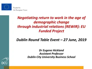 Negotiating Return to Work in the Age of Demographic Change