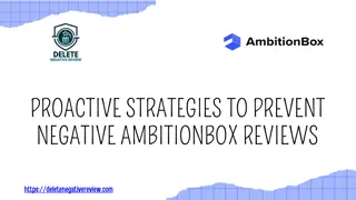 Proactive Strategies to Prevent Negative AmbitionBox Reviews