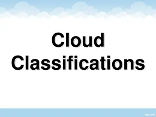 Cloud Classifications and Descriptions for Weather Enthusiasts