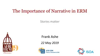 Importance of Narrative in ERM: Enhancing Risk Management Strategies