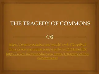 Understanding the Tragedy of Commons