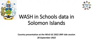 Insights into WASH Data Collection and Analysis in Solomon Islands