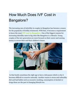 How Much Does IVF Cost in Bangalore