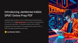 Anywhere: Unlocking GMAT Success Online with Jamboree India