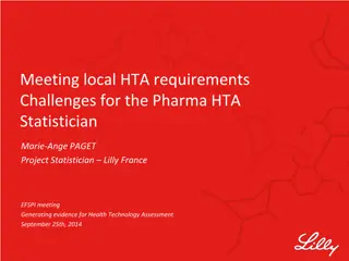 Challenges Faced by Pharma Statistician in Local HTA Requirements
