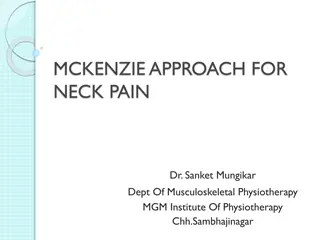 McKenzie Approach for Neck Pain: Empowering Patients Through Effective Treatment