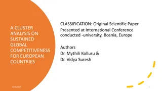 Analyzing European Competitiveness Through Cluster Analysis
