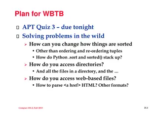 Understanding Sorting Methods in Python Programming