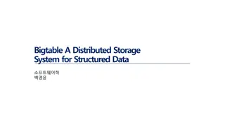 Understanding Bigtable: A Distributed Storage System for Structured Data