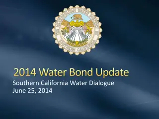 Insights into the 2014 Water Bond and Voter Polling Trends