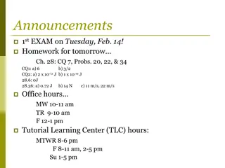 Electric Potential and Capacitors Exam Preparation