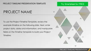 Build Your Project Timeline Easily with This Presentation Template