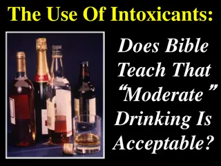 Bible Teachings on Alcohol Consumption and Intoxicants