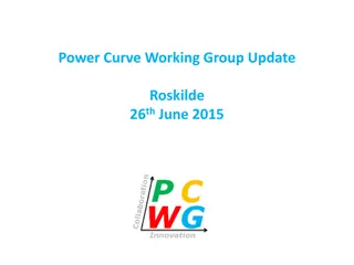 Power Curve Working Group Update and Investment Risk Impact Insights