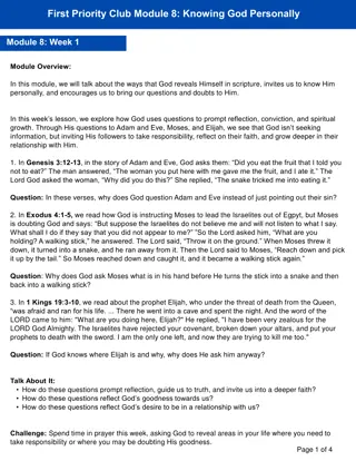 Understanding God's Invitations Through Questions