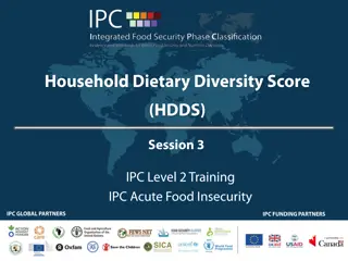 Understanding Household Dietary Diversity Score (HDDS) for Improved Food Security