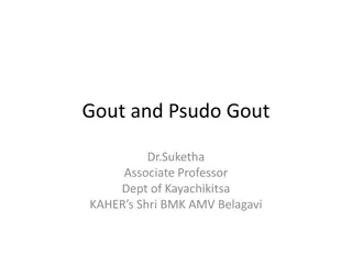 Understanding Gout and Pseudo Gout: Symptoms and Management