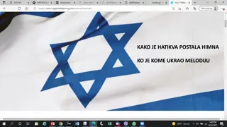 Hatikva: The Journey of Israel's National Anthem
