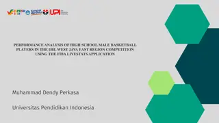 Performance Analysis of High School Male Basketball Players in the DBL West Java East Region Competition