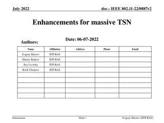 Enhancements for IEEE 802.11 Industrial Automation Challenges