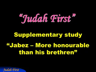 Jabez in Chronicles: A Remarkable Story within Judah's Lineage