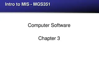 Understanding Computer Software: Operating Systems, Applications, and More