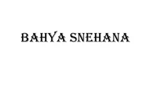 External Oleation Therapies in Ayurveda
