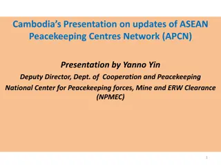 Updates of ASEAN Peacekeeping Centres Network (APCN) Meeting Highlights