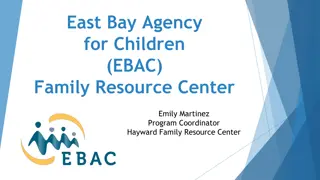 EBAC Family Resource Center Services and Assistance
