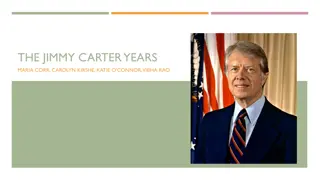 Insights into the Troubling Years of the Jimmy Carter Presidency