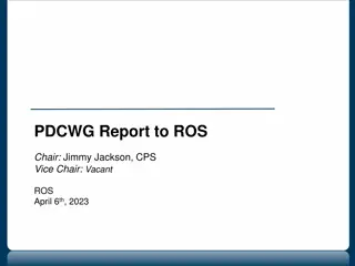 Frequency Control and Performance Report for ROS Meeting April 6th, 2023