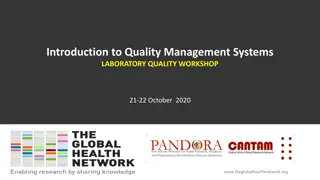 Laboratory Quality Management Systems Workshop Insights