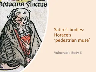 Exploring Horace's Satires: Social Inferiority and Self-Fashioning in Roman Poetry