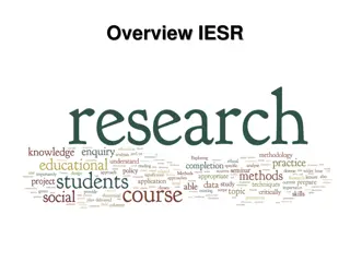 Advanced Educational Research Strategies and Methods