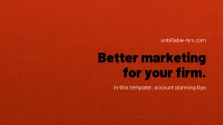 Unlock Marketing Success with Account Planning Tips