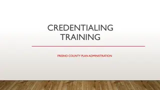 Fresno County Behavioral Health Provider Credentialing Guide