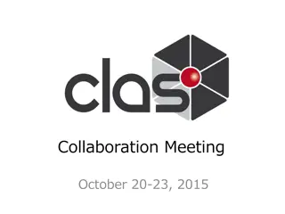 CLAS Collaboration Meeting and Publications Highlights