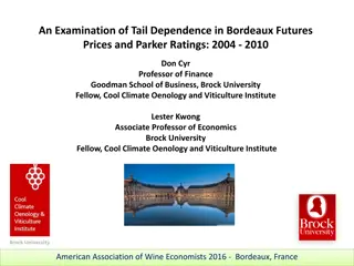 Exploring Tail Dependence in Bordeaux Futures Prices and Parker Ratings