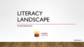 Understanding Literacy Landscape in New Brunswick: Insights and Challenges