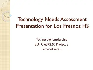 Los Fresnos HS Technology Needs Assessment: Key Findings & Analysis