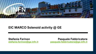 Superconducting Solenoid Development for EPIC MARCO Project