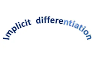 Understanding Implicit Differentiation: Examples and Techniques