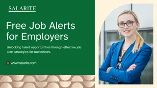 Free Job Alerts for Employers