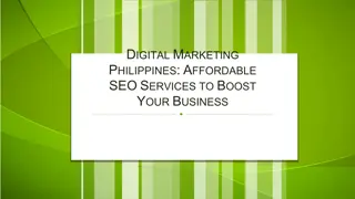 Digital Marketing Philippines Affordable SEO Services to Boost Your Business