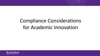 Understanding Compliance Considerations for Academic Innovation
