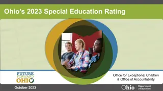 Comprehensive Overview of Ohio's 2023 Special Education Ratings