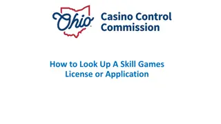 How to Find a Skill Games License in Ohio | Step-by-Step Guide