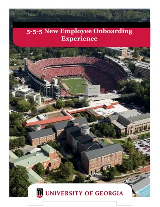 New Employee Onboarding Guide at University of Georgia