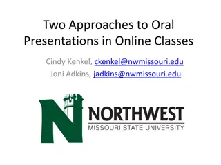 Enhancing Online Education with Oral Presentation Integration